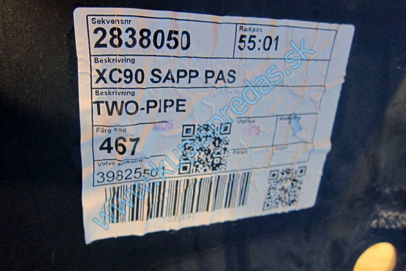 Zadný nárazník VOLVO XC90  